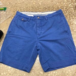 Blue Polo Raulph Lauren Khaki Shorts